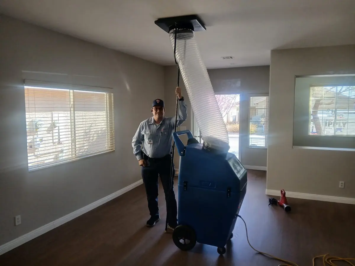 Professional Dryer Vent Cleaning work inside a Charleston home